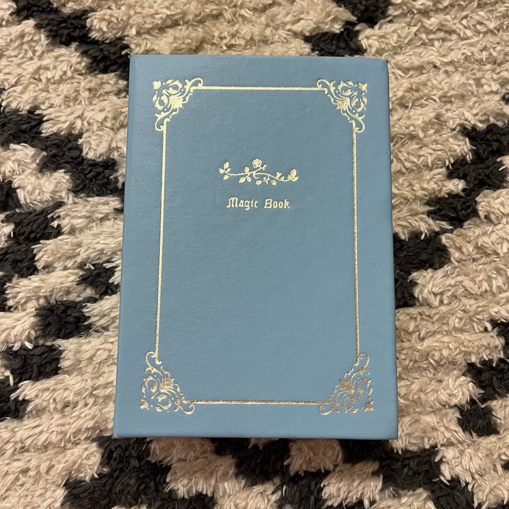 Blue Magic Book Jewelry Holder
